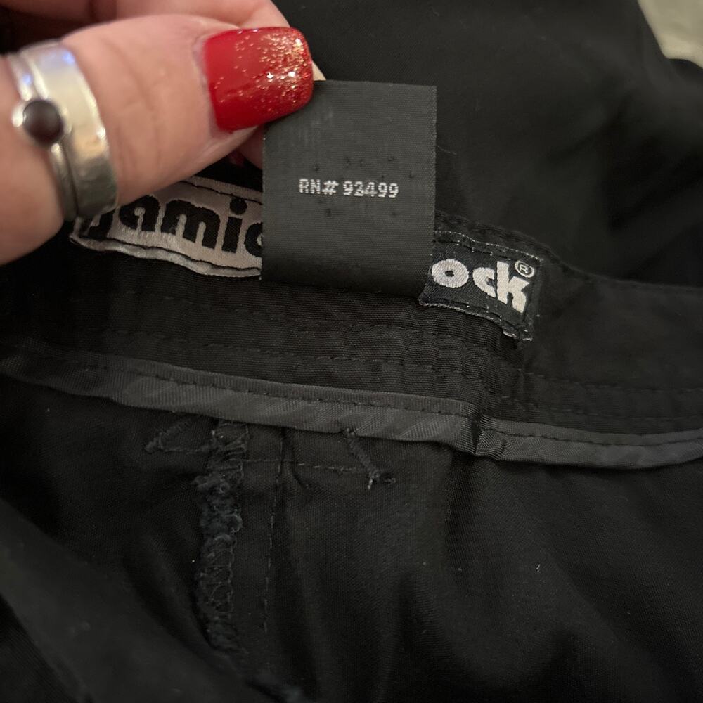 Jamie Sadock Womens Golf 14  Pants Black Nylon Golf Athletic Pants Sporty - Picture 5 of 10